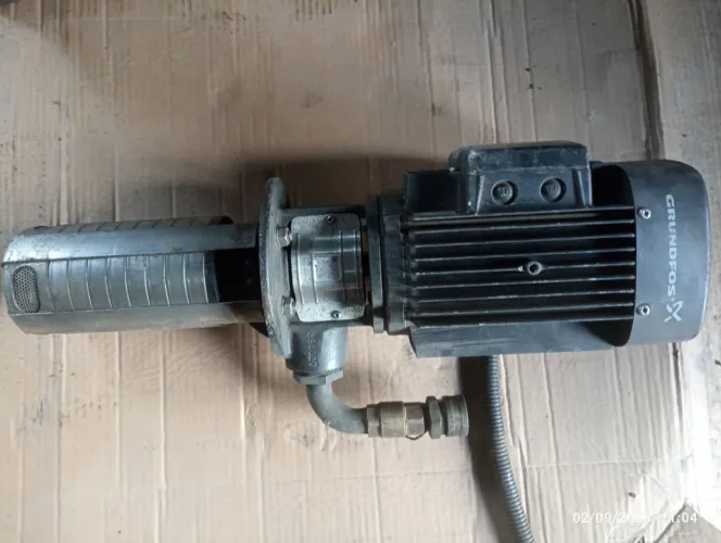 Bomba Multiestágio Grundfos CRK2-70/7 com Motor 2 CV Trifásico
