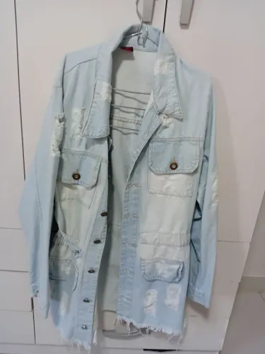 Parka jeans destroyed 
