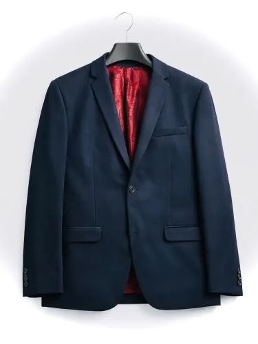 ALUGUE BLAZER DOCTHOS AZUL MARINHO - TAM 50 SLIM