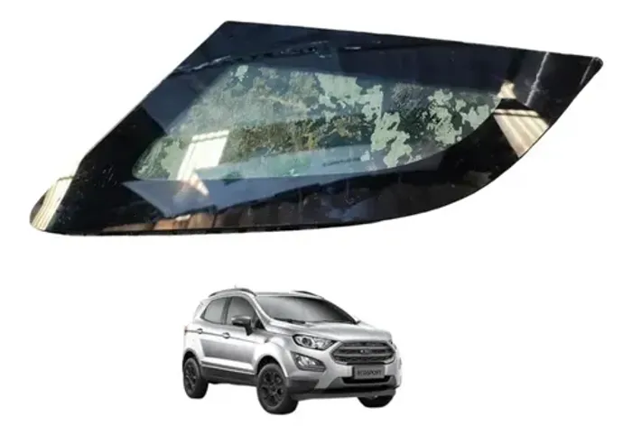 Vidro Fixo Traseiro Esquerdo Ecosport 2017 A 2018