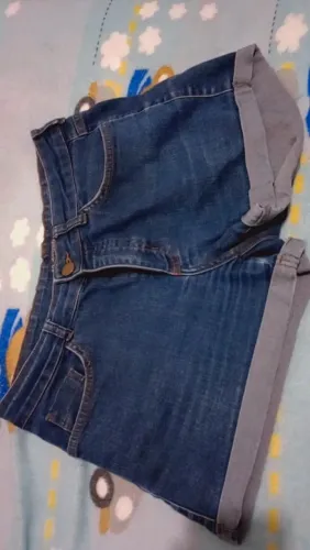 Short jeans feminino