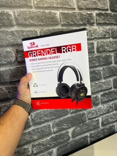 ? HEADSET REDRAGON GRENDEL RGB CUSTO TOP ?