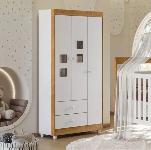 Guarda Roupa Infantil Baby - Pronta entrega 