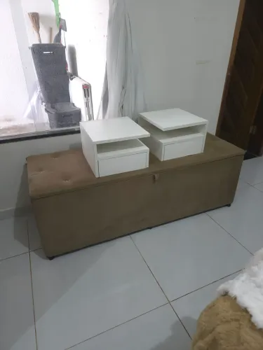 Baú e cabeceira