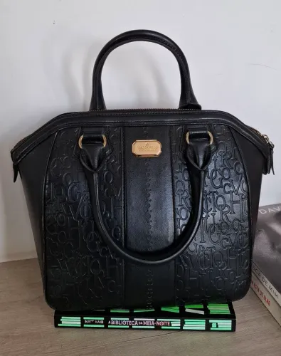 Bolsa VITOR HUGO, 100% couro duas opções de alça. Bolsa ORIGINAL.