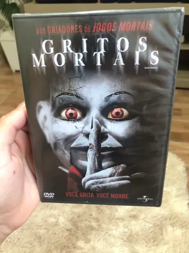 Dvd gritos mortais lacrado