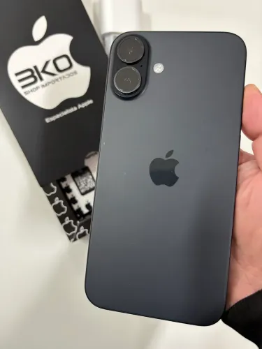 iPhone 16 Plus 256Gb Preto / 180 Dias Garantia / Loja Física 
