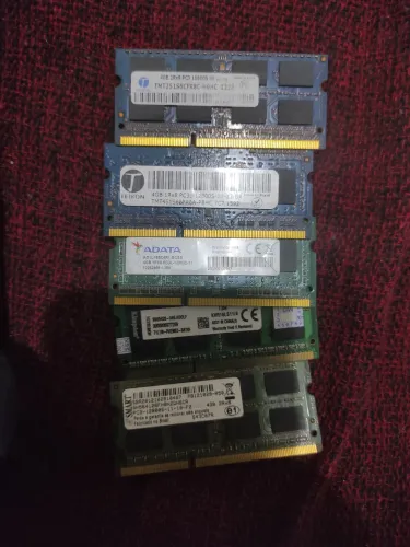 5 memória de notebook de 4 gb
