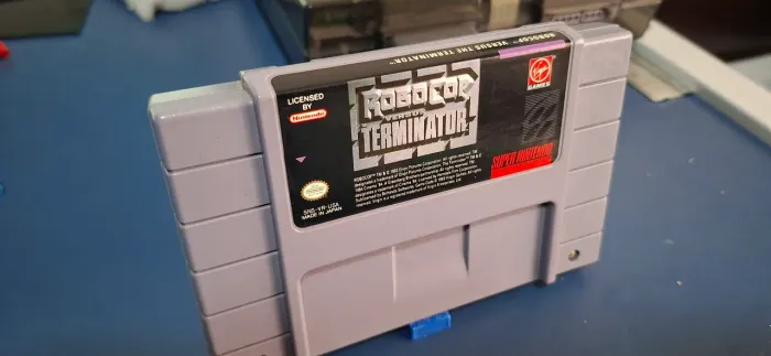 Jogo - Robocop vs Terminator - Snes (Super Nintendo) - Original