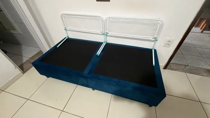 Base box + colchão infantil dobrável