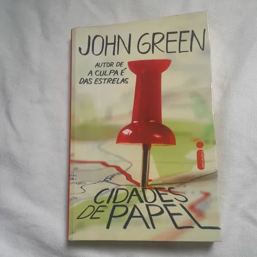 'Cidades de Papel', John Green  (livro usado)