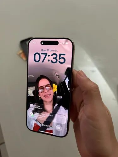 iPhone 16 Pro - 3 meses de garantia - Titânio Deserto - 128GB R$ 5.100