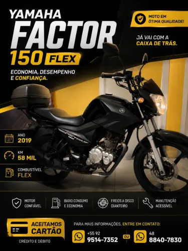 Moto Yamaha factor 150