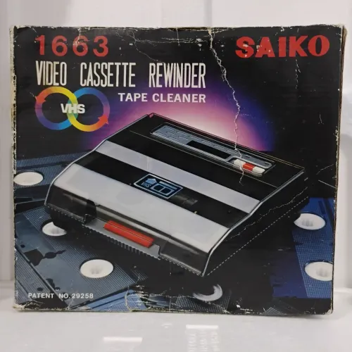 Saulo - Rebobinador e Clear de Fita Vhs - Leia