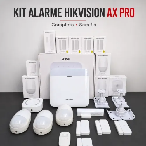 KIT ALARME SEM FIO HIKVISION AX PRO