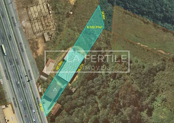Terreno, 6122.31M², à Venda por R$ 4.200.000,00 - Barro Preto, São José dos Pinhais (Pr)