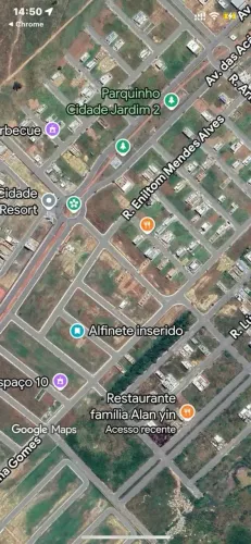 140 M² (7X20) a 50 Metros Pista Principal Frente Condomínio JARDIM RESORT Oportunidade IM
