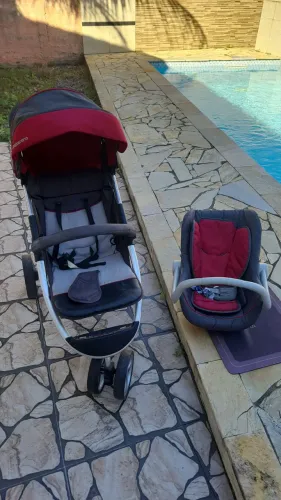 Carrinho e bb conforto galzerano top