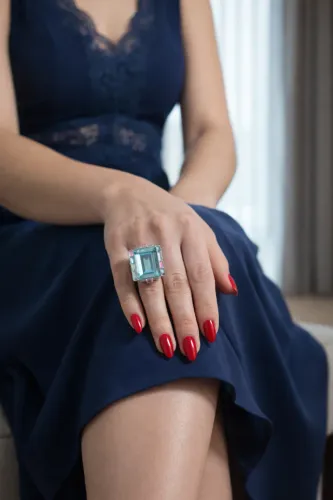 Joia Feminina Swarovski Original - Anel Feminino