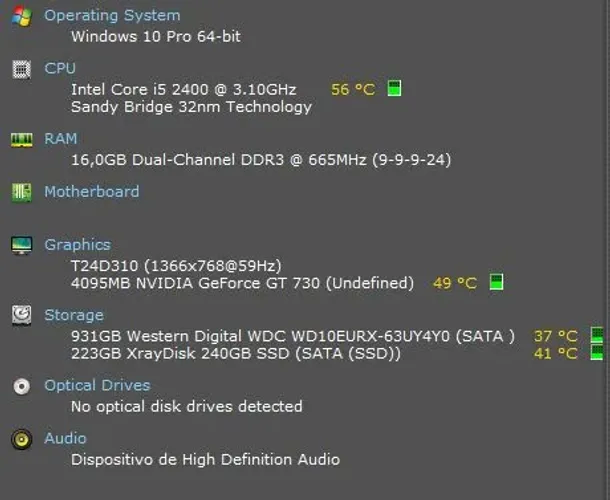 Pc completo antigo