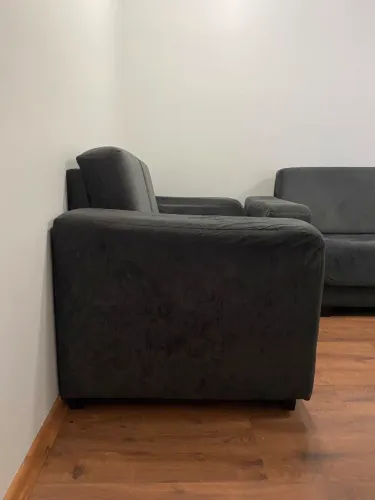 Venda de sofá semi novo 3 e 2 lugares valor 500