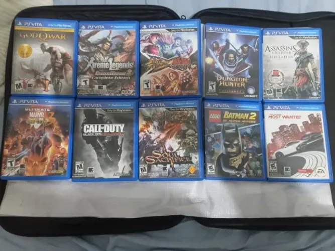 Vendo jogos de Ps Vita / Ps Vita Games / Jogos para Sony Ps Vita / Somente Vendas