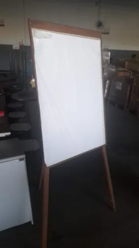 Cavalete quadro flip anotação