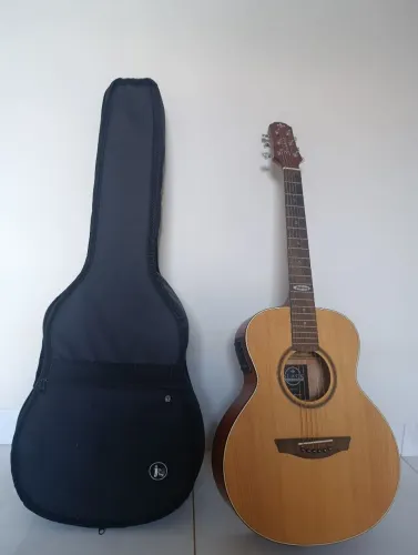 Vendo Violão Eletroacústico Strinberg SM200 NS (Black Series)