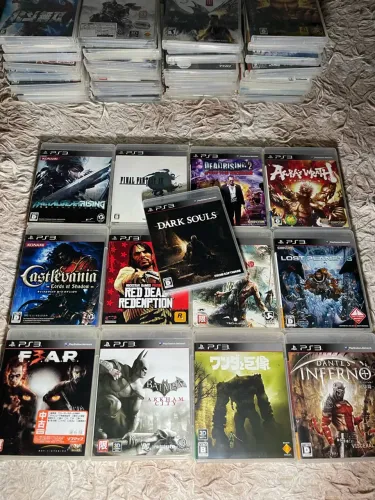 Lote 13 Jogos de PS3 - Edições Japonesa CIB