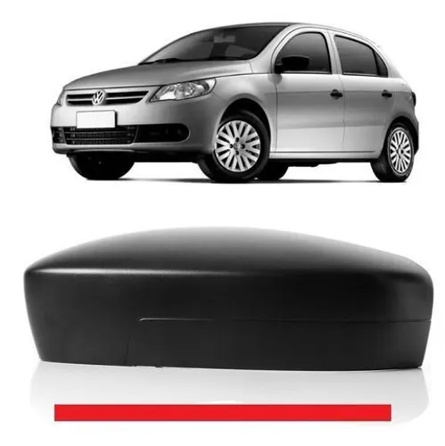 Capa Retrovisor gol voyage saveiro g 5 Preto valor unitario grbct rydvu