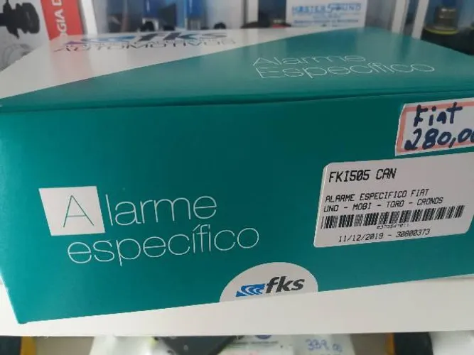 Alarme específico fiat uno mobi Toro