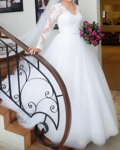 Vestido de noiva - Ateliê Rosa Biagionni