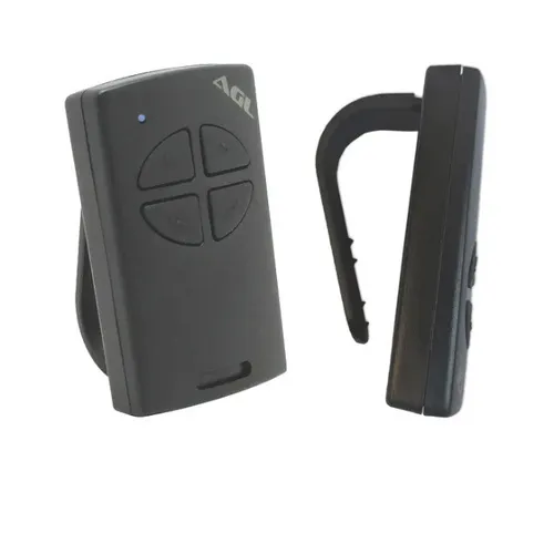 Controle Agl Digital Key 6P20 433,92Mhz Preto Com Botao