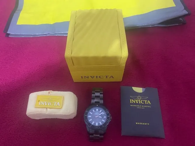 Relógio invicta raridade 100% original novo 