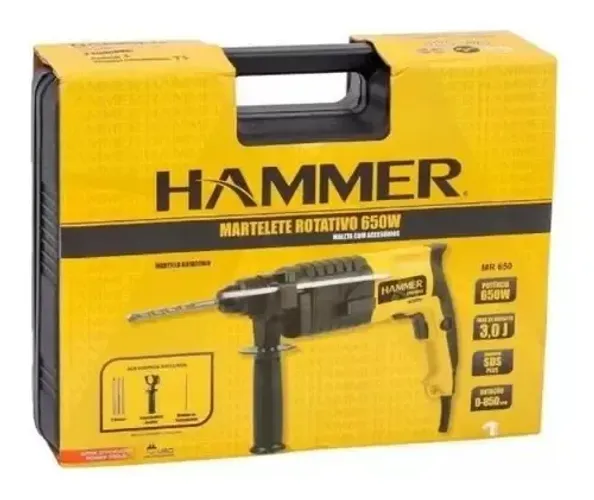 Martelete Rotativo Hammer 900w - 110v Promoção