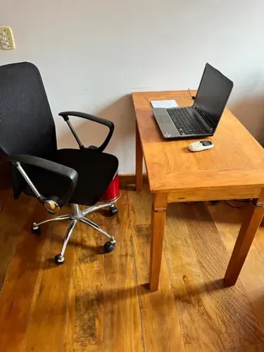 Mesa Pé Diamante Peroba Rosa