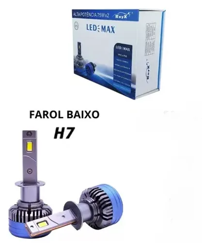 Kit Ultra Led Max da RayX - Modelo Apenas H7 - Potente!!! Para a Luz Média