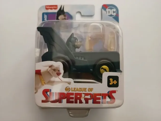 Carrinho Batman DC Liga dos Super Pets - Brinquedo Infantil