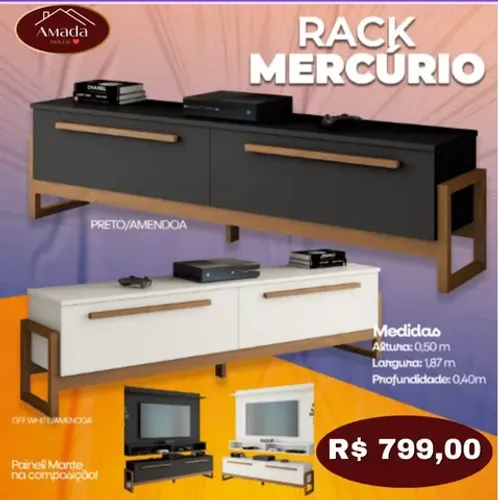 Rack mercúrio, entrega em 3 dias
