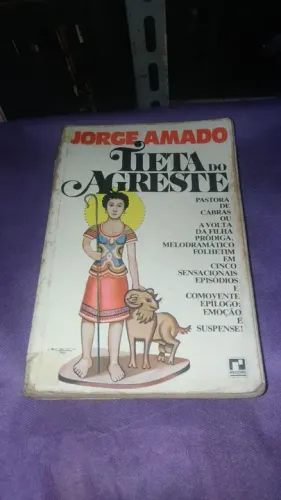 Livro Tieta do Agreste - Jorge Amado, 590 pag., original, bom estado.