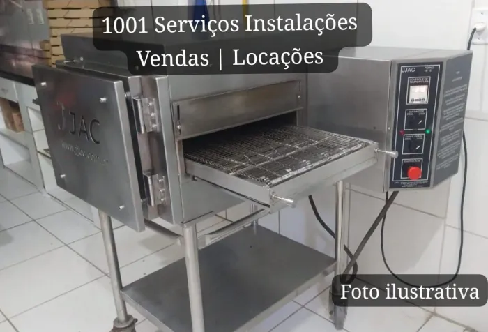 Forno esteira Jjac 30 pizzas/h