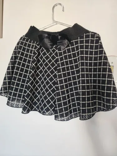 Mini-saia Viscose com forro - usado 1x
