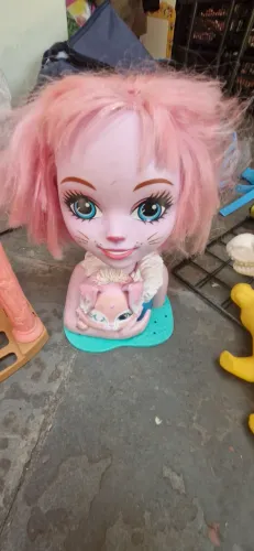 Boneca enchantimals para pintar maquiagem 