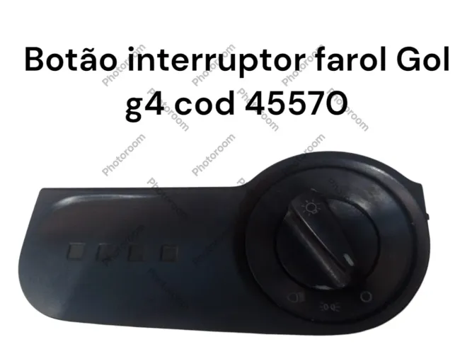 Botão interruptor farol Gol g4