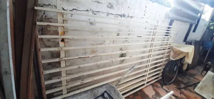 Grade de ferro para proteção 