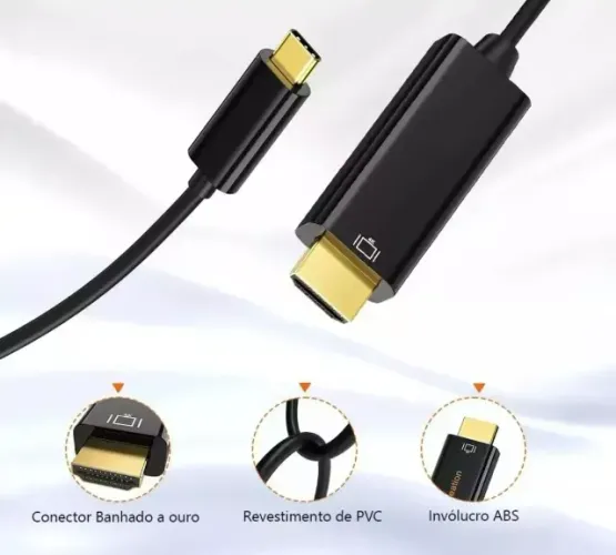 Cabo Usb C Type C Para Hdmi 