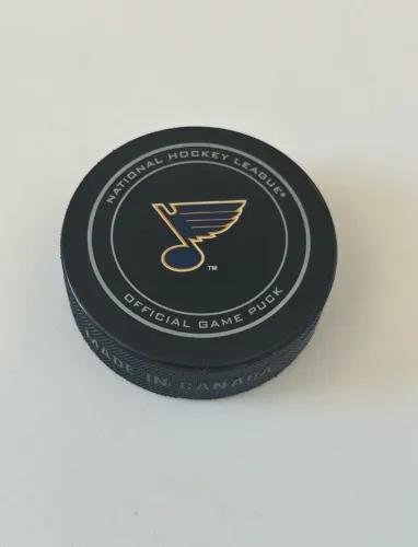 puck de hockey - st. louis blues (nhl)