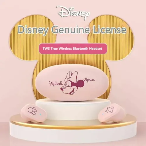 Fones de Ouvido TWS Minnie Mouse - Bluetooth - Disney