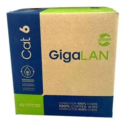 CABO DE REDE CAT6 GIGALAN