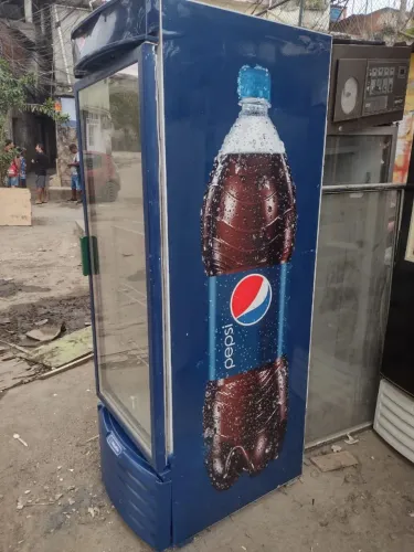 Expositora metal frio